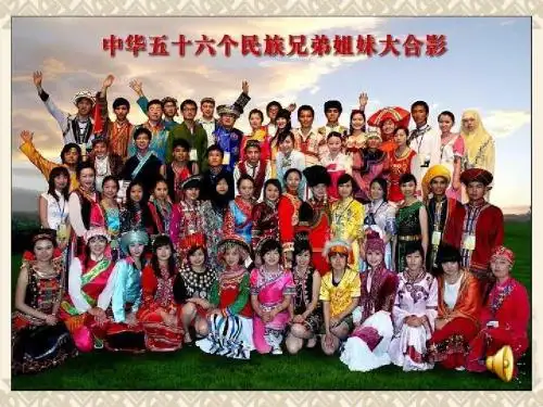地理：第二章第三节_多民族的国家课件(中图片版七年级上)