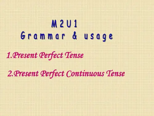 英语必修2-unit1-tales-of-the-unexplained-grammar课