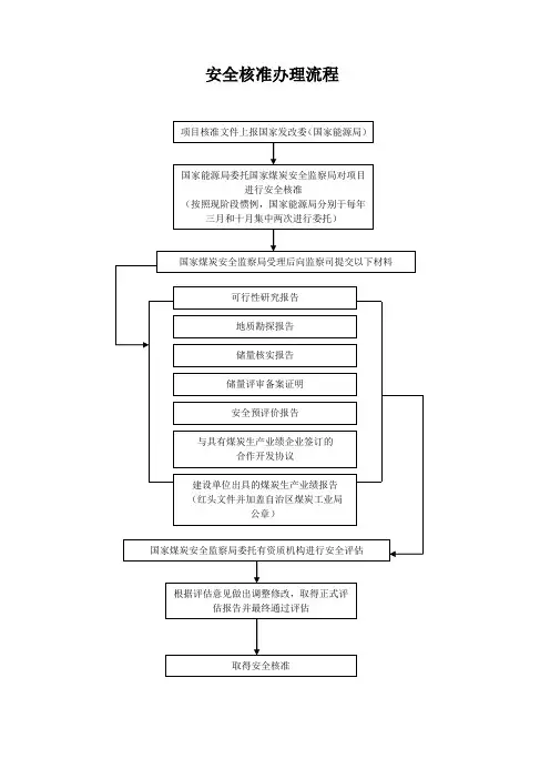 安全核准办理流程