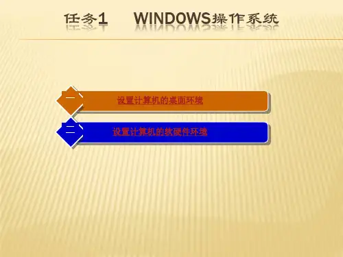 WINDOWs操作系统
