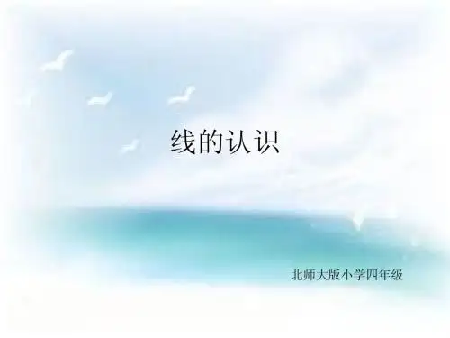 线的认识课件
