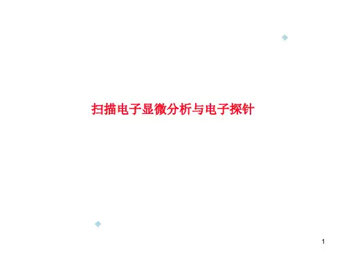 第二章第6节扫描电子显微分析