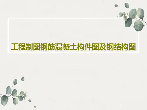 工程制图钢筋混凝土构件图及钢结构图共60页文档