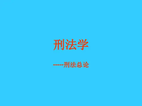 刑法学5