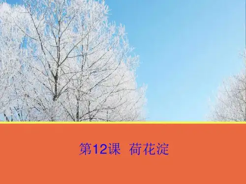 《荷花淀》课件4-优质公开课-粤教版-必修3-精品PPT
