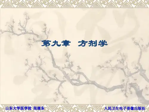 中药方剂学课件