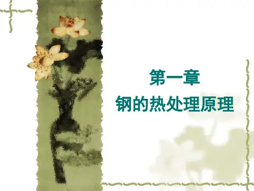 钢的热处理原理精华版