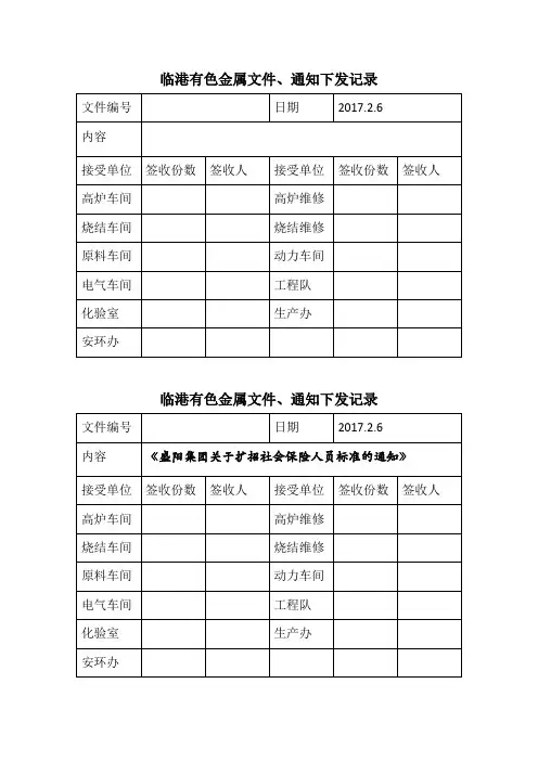 文件、通知下发记录