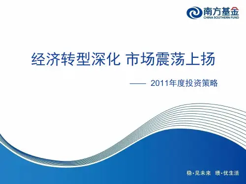 2011年度投资策略报告.ppt
