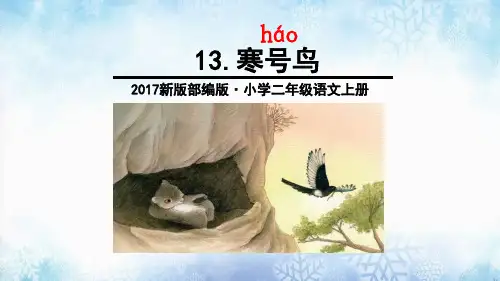 《寒号鸟》部编版二年级语文
