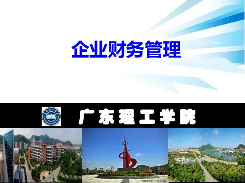 第五讲 最佳资本结构决策