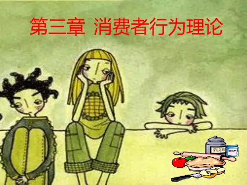 《微观经济学》第三章--消费者行为理论PPT课件