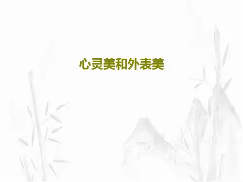 心灵美和外表美共21页文档