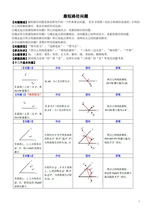 最短路径问题(经典) (1)