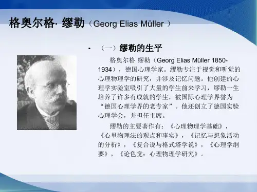 格奥尔格· 缪勒