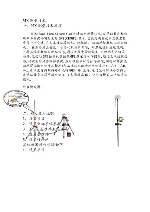 RTK测量使用方法 2