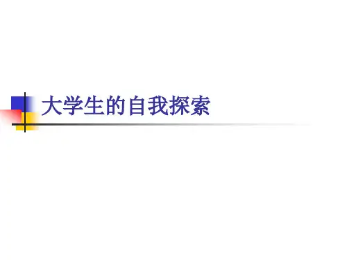 职业生涯规划__自我认知