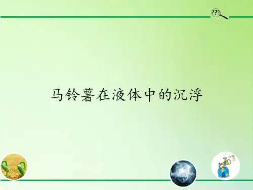 五年级科学下册优秀ppt_马铃薯在液体中的沉浮32教科版(10张)标准课件