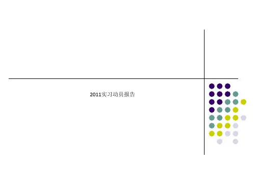 2011实习动员报告