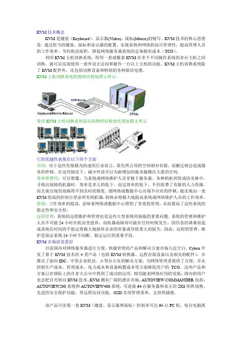 KVM技术概念
