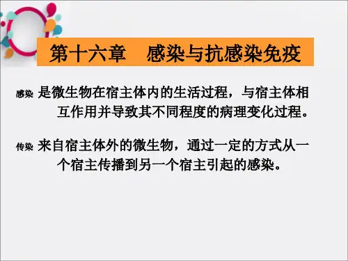 《感染与抗感染》PPT课件