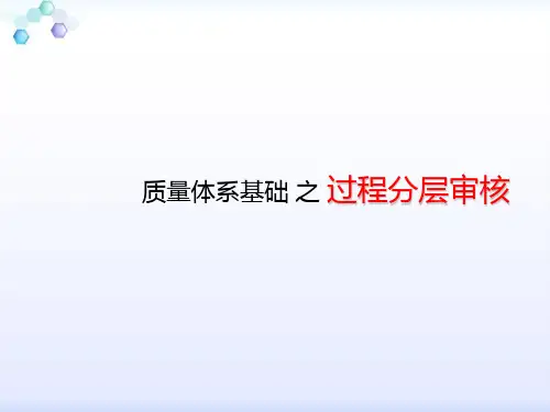 分层审核培训PPT 