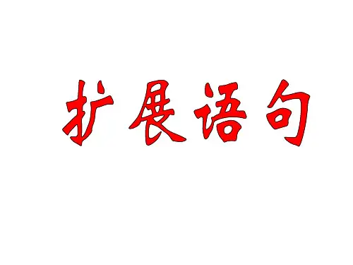 《扩展语句》