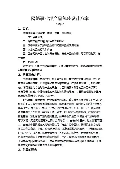 包装方案