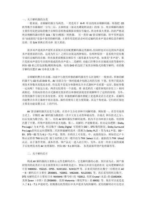 音频解码器