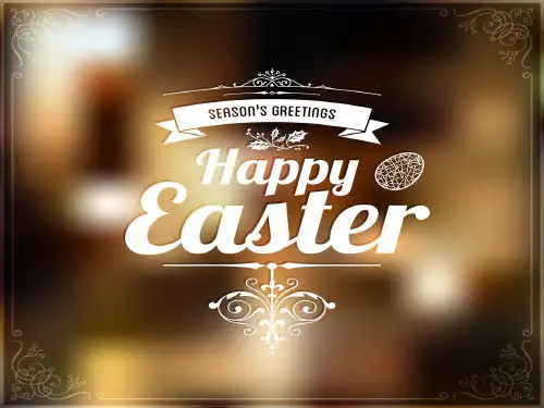 Easter day 英文版 复活节ppt西方文化