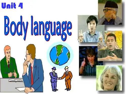 人教版+英语+必修5第4单元+Body language+课件