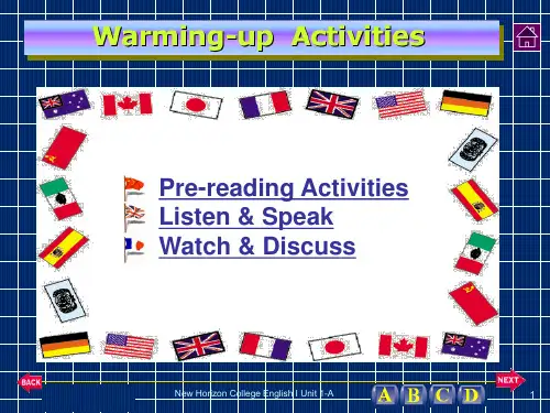 Warming-up  Activities