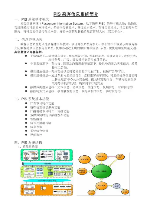 5、PIS乘客信息系统简介课件