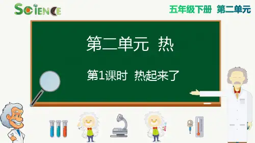 最新科教版小学五年级科学下册《热起来了》精品课件