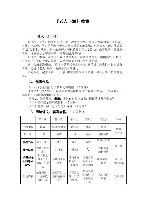 老人与海