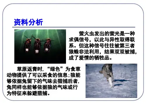 第四节生态系统的信息传递共16页