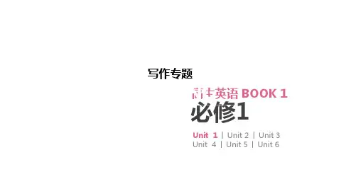 高考英语总复习写作专题课件专题3应用文写作之建议信(共14张PPT)