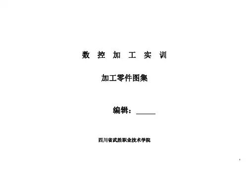 数控车工所有零件的加工图纸