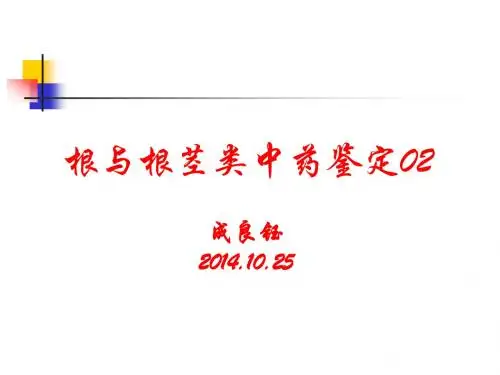 根及根茎类中药02