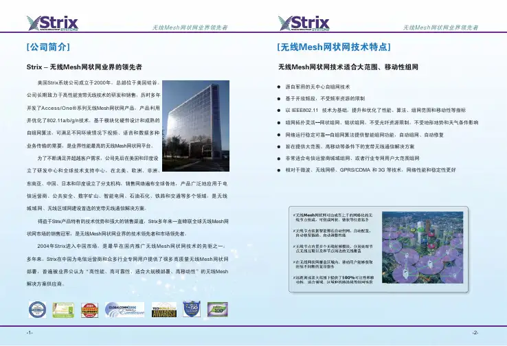 Strix系统介绍彩页