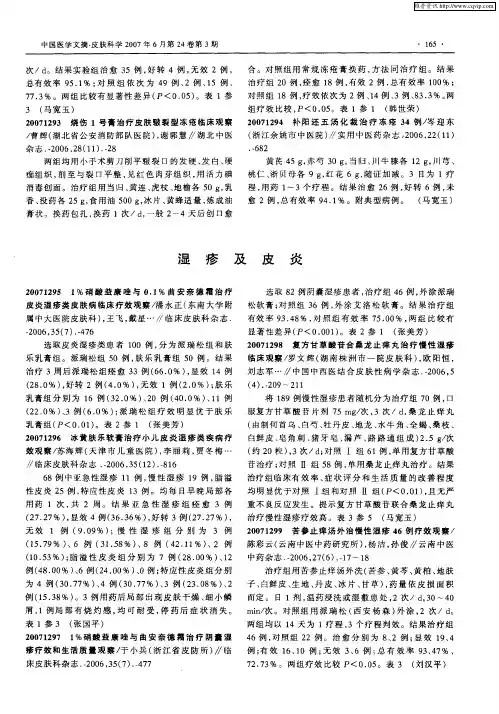 湿疹及皮炎 2
