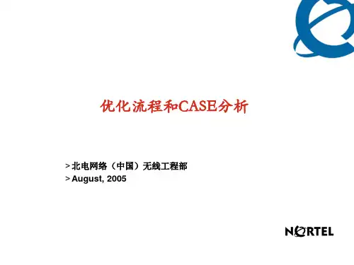 CDMA优化流程和案例分析