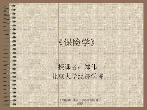 第六章保险公司组织与管理(1)