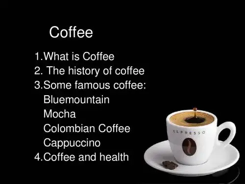 英语演讲PPT_Coffee_咖啡