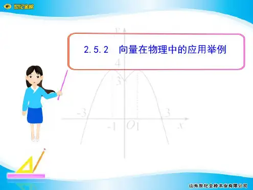 【高中数学必修四】2.5.2向量在物理中应用举例