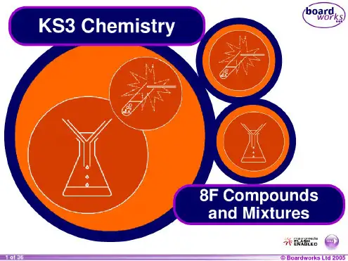 8FCompoundsandMixtures8F化合物与混合物