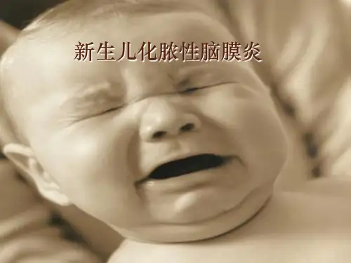 新生儿化脓性脑膜炎【16页】