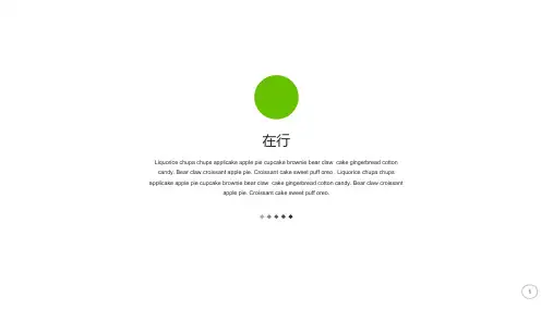 清新欧美风通用动态PPT模板素材方案