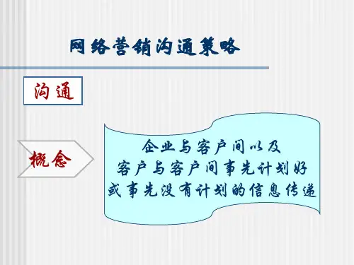 网络营销之沟通策略.pptx