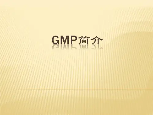 GMP简介